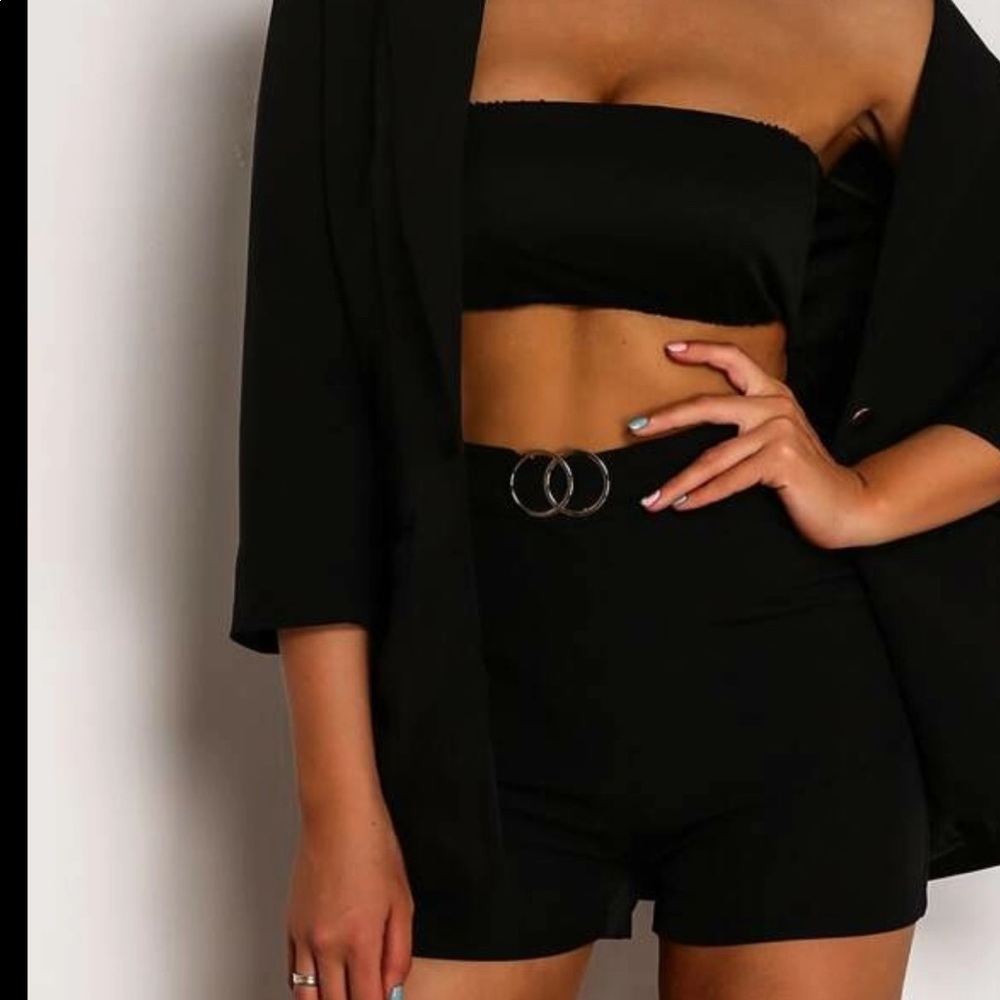 Short and blazer set